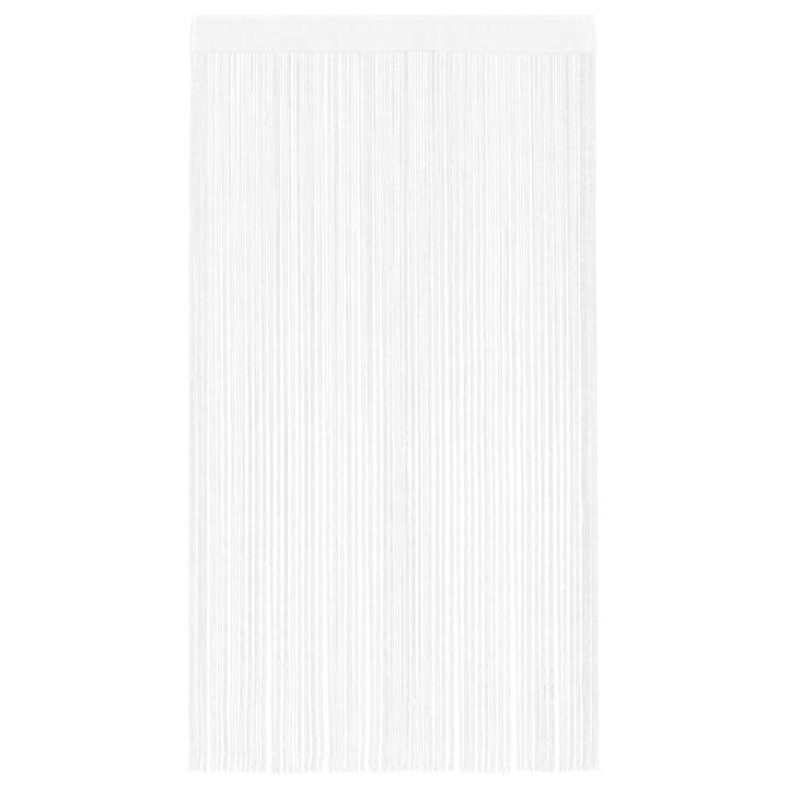 trådgardiner 2 stk. 100 x 250 cm hvid