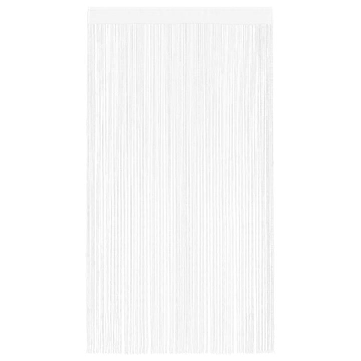 trådgardiner 2 stk. 140 x 250 cm hvid