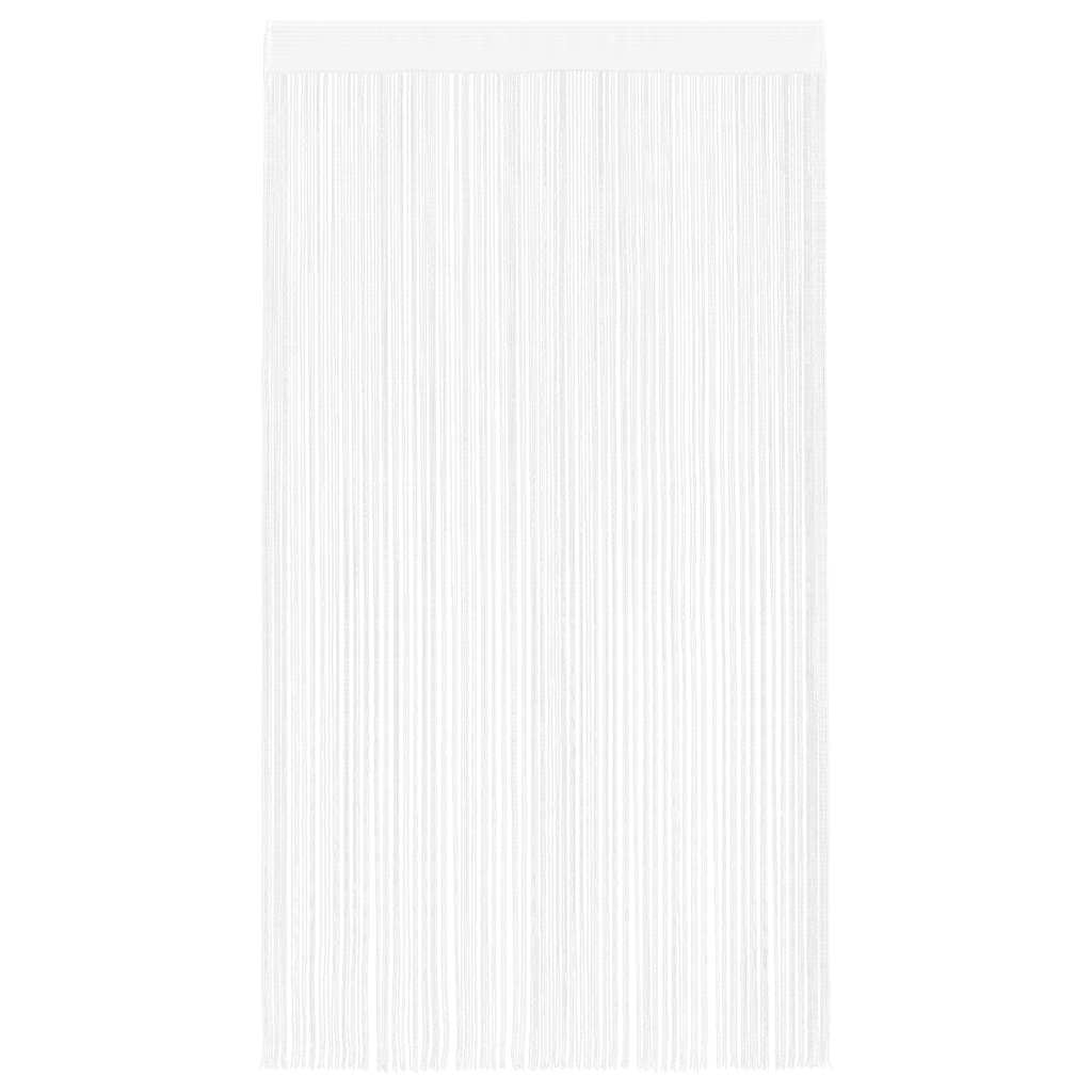 trådgardiner 2 stk. 140 x 250 cm hvid