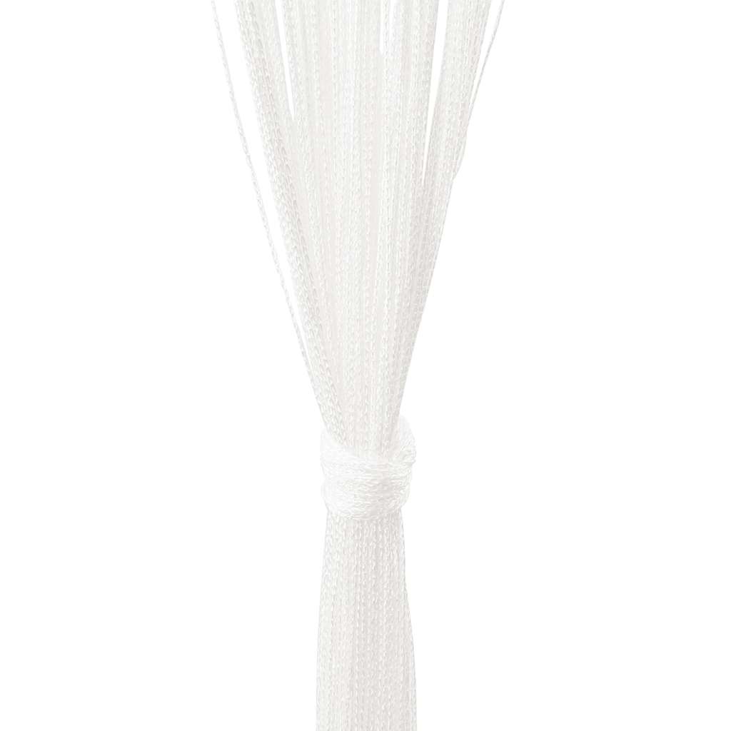 trådgardiner 2 stk. 140 x 250 cm hvid