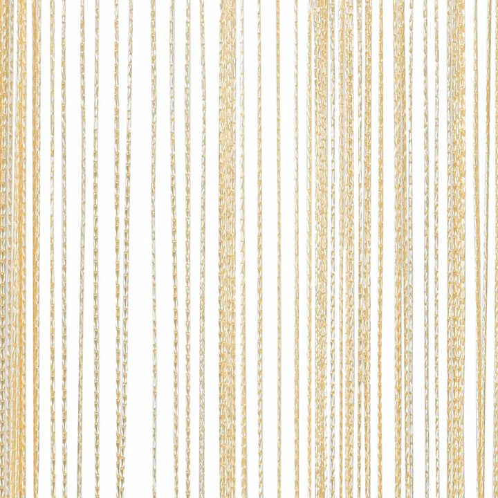 trådgardiner 2 stk. 100 x 250 cm cremefarvet