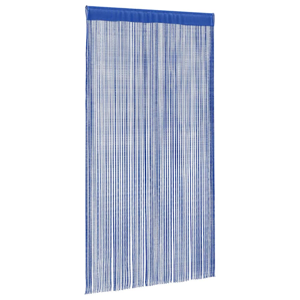 trådgardiner 2 stk. 100 x 250 cm blå