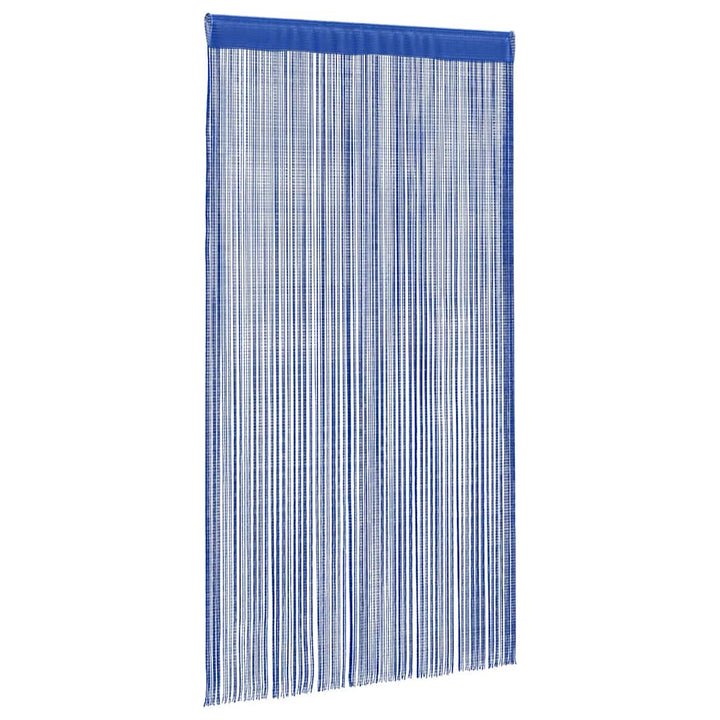 trådgardiner 2 stk. 100 x 250 cm blå