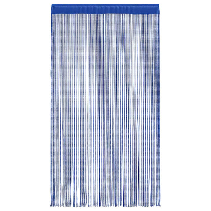 trådgardiner 2 stk. 140 x 250 cm blå