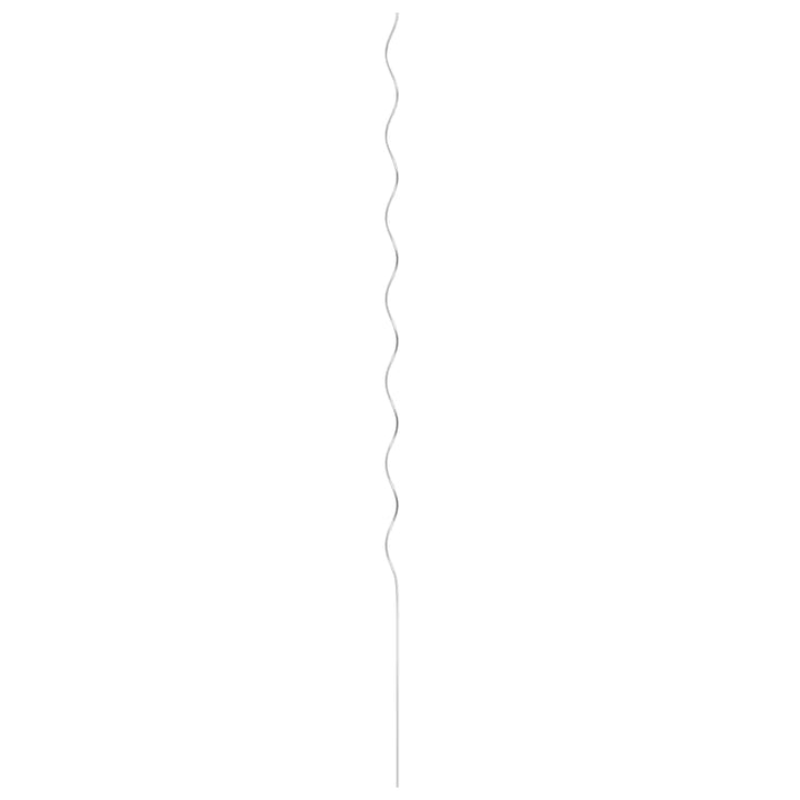 spiralformede plantestøtter 50 stk. 170 cm galvaniseret stål