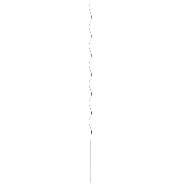 spiralformede plantestøtter 50 stk. 170 cm galvaniseret stål