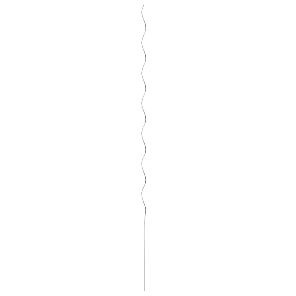spiralformede plantestøtter 20 stk. 170 cm galvaniseret stål