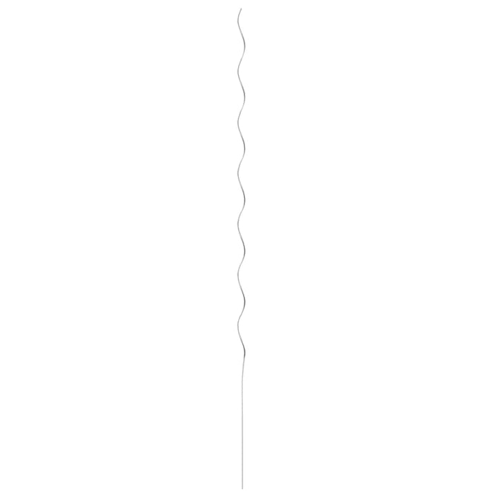 spiralformede plantestøtter 20 stk. 170 cm galvaniseret stål