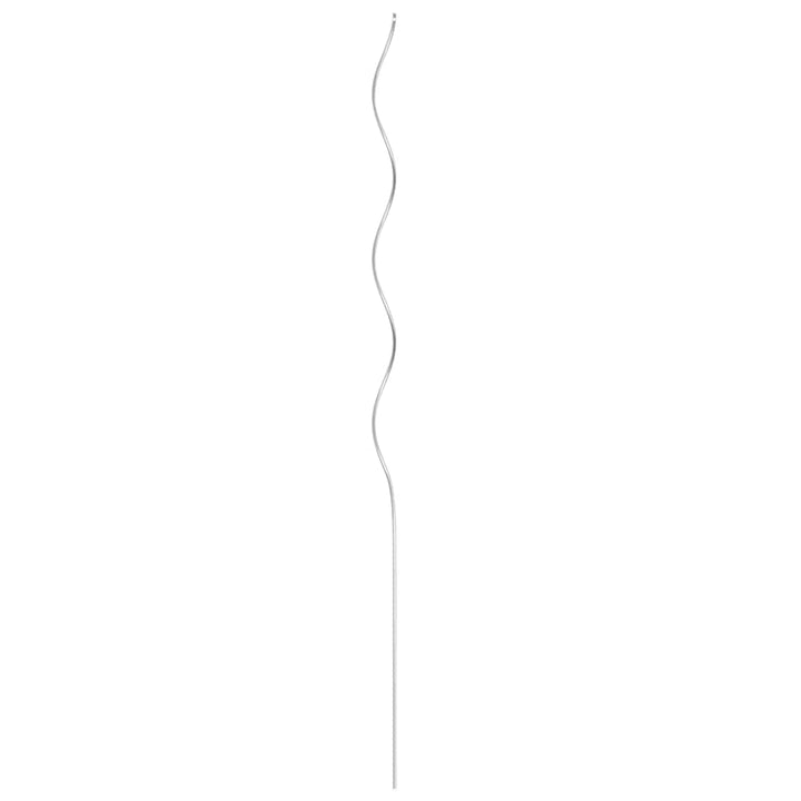 spiralformede plantestøtter 50 stk. 110 cm galvaniseret stål