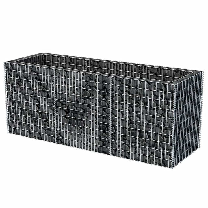 gabion-højbed 270x90x100 cm stål