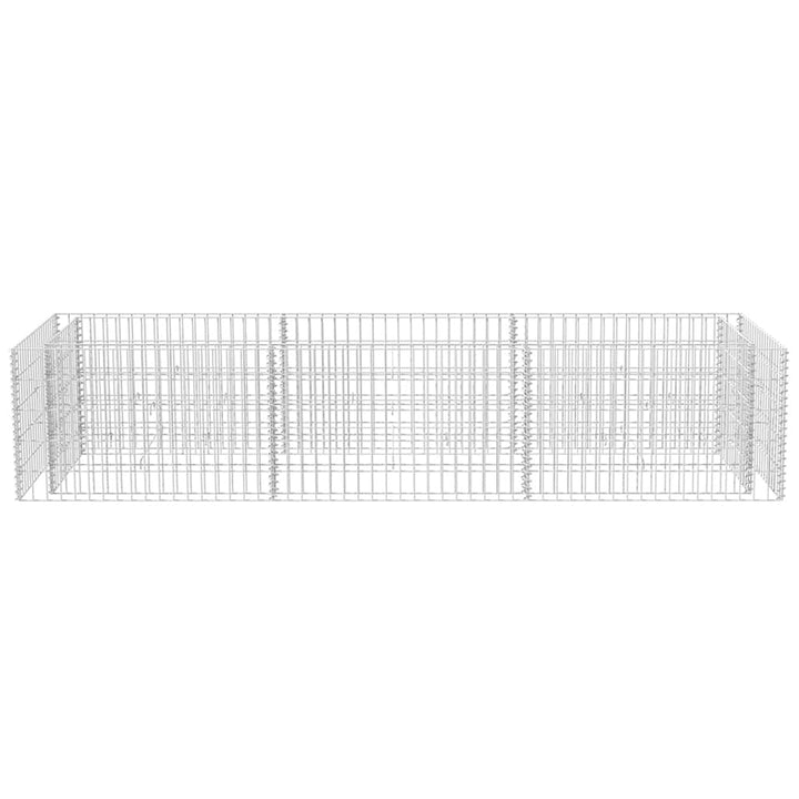 gabion-højbed 270x90x50 cm stål