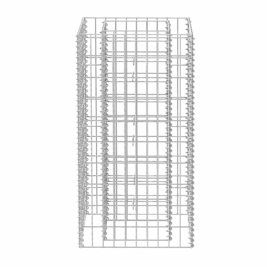 gabion-højbed 50x50x100 cm stål