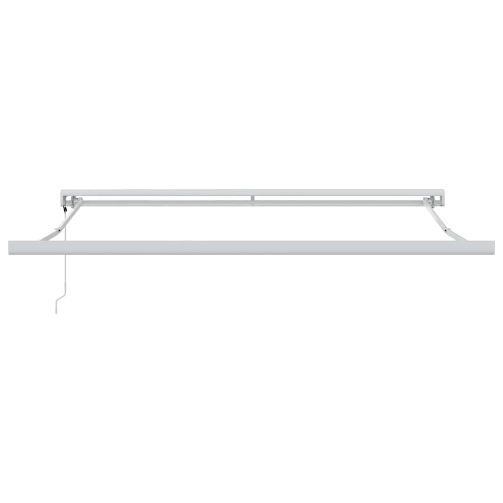 Markiseramme Hvid 300 x 250 cm Aluminium