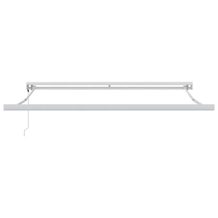 Markiseramme Hvid 300 x 250 cm Aluminium