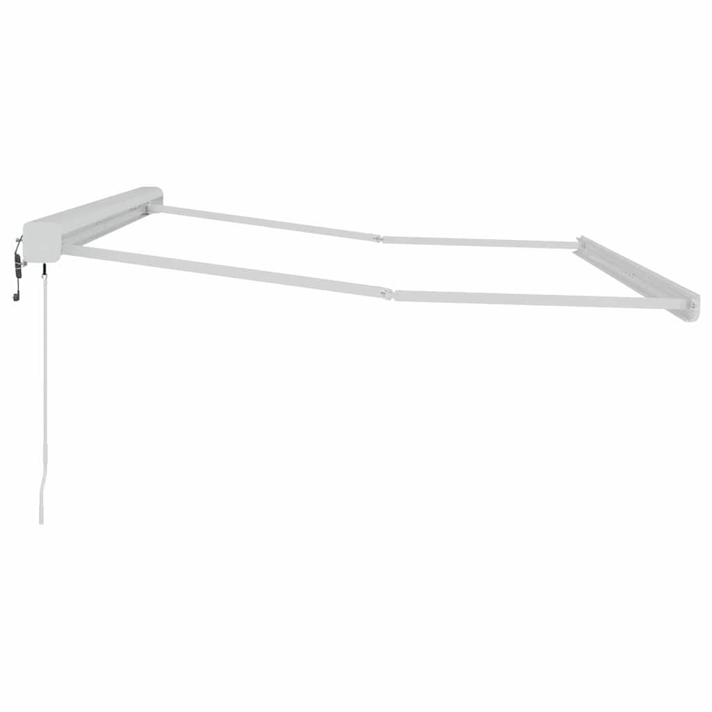 Markiseramme Hvid 350 x 250 cm Aluminium