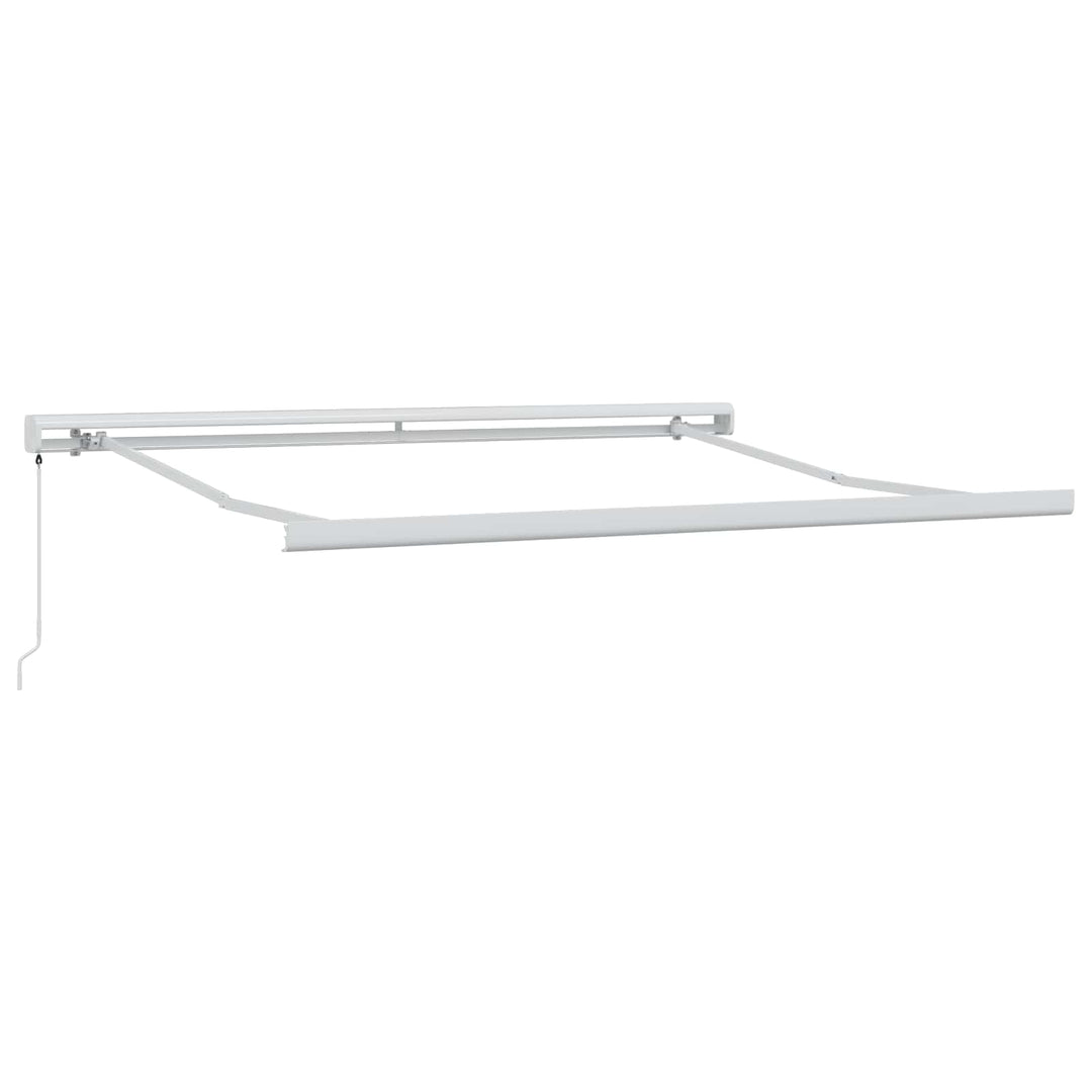 Markiseramme Hvid 300 x 250 cm Aluminium