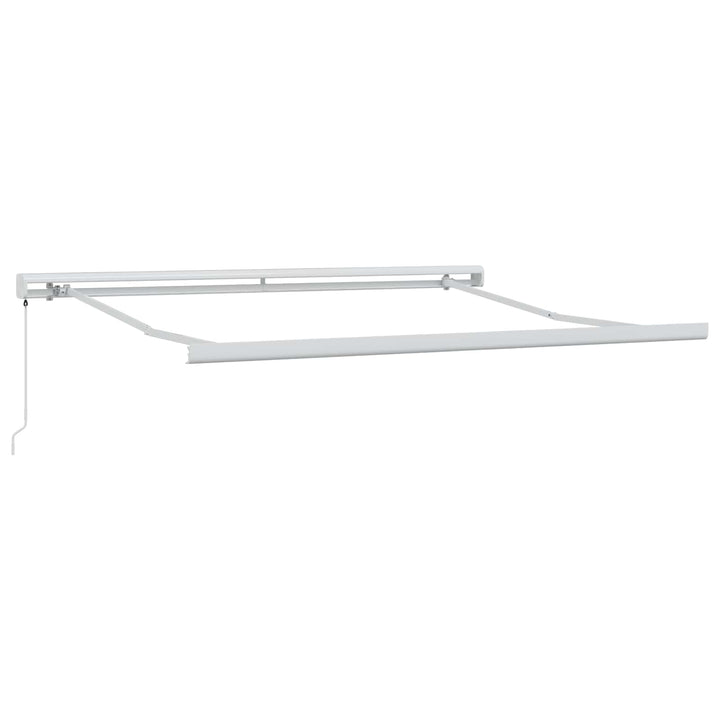 Markiseramme Hvid 300 x 250 cm Aluminium