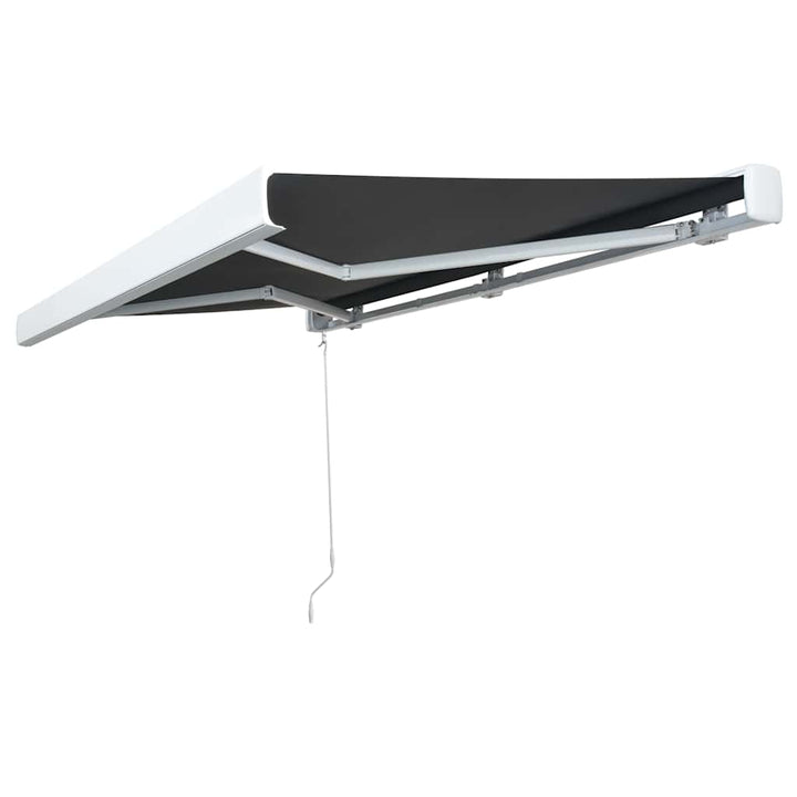 Markiseramme Hvid 350 x 250 cm Aluminium