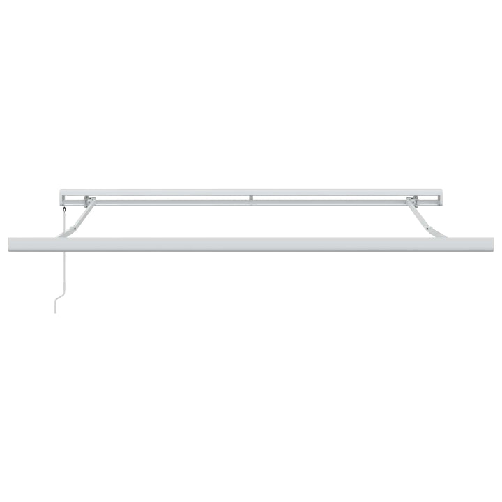 Markiseramme Hvid 350 x 250 cm Aluminium