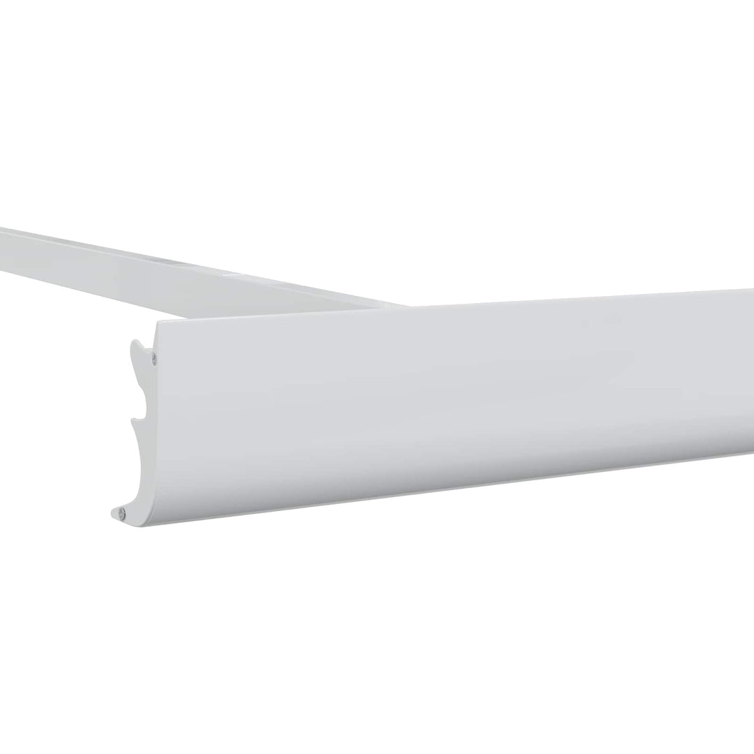 Udtrækkelig markise Sort 400 × 300 cm Aluminium