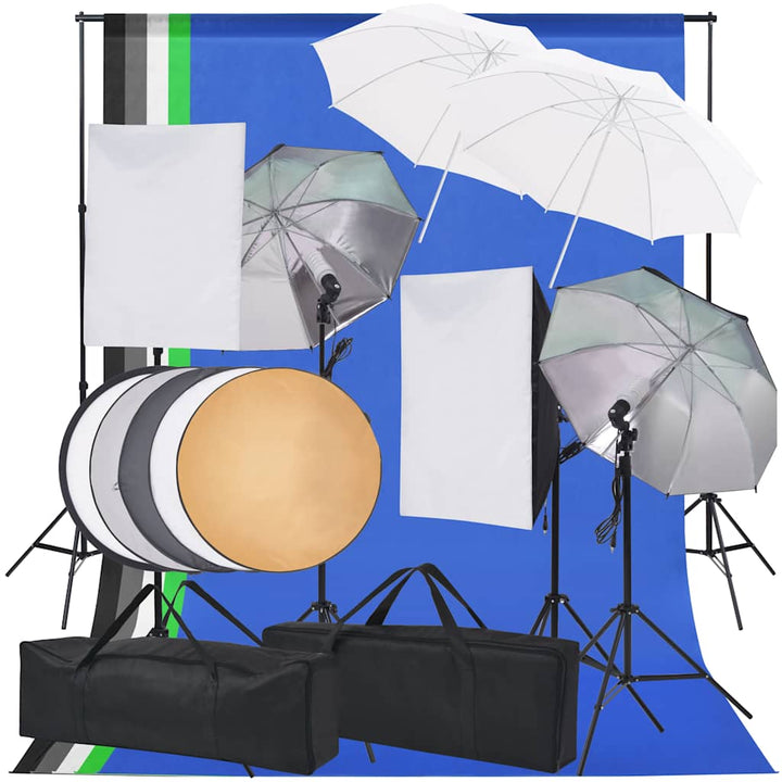 belysningsudstyr til fotostudie