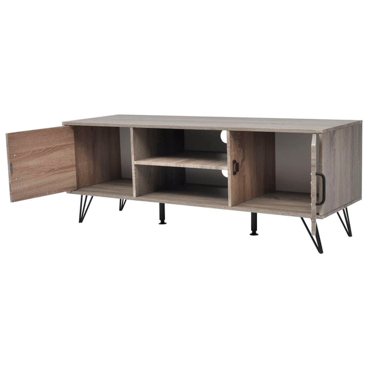 tv-bord 120x40x45 cm grå