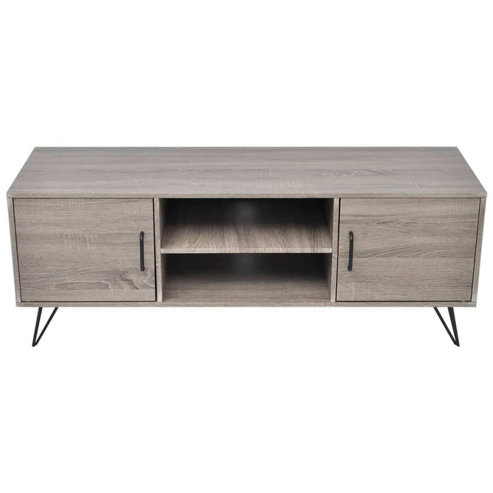 tv-bord 120x40x45 cm grå