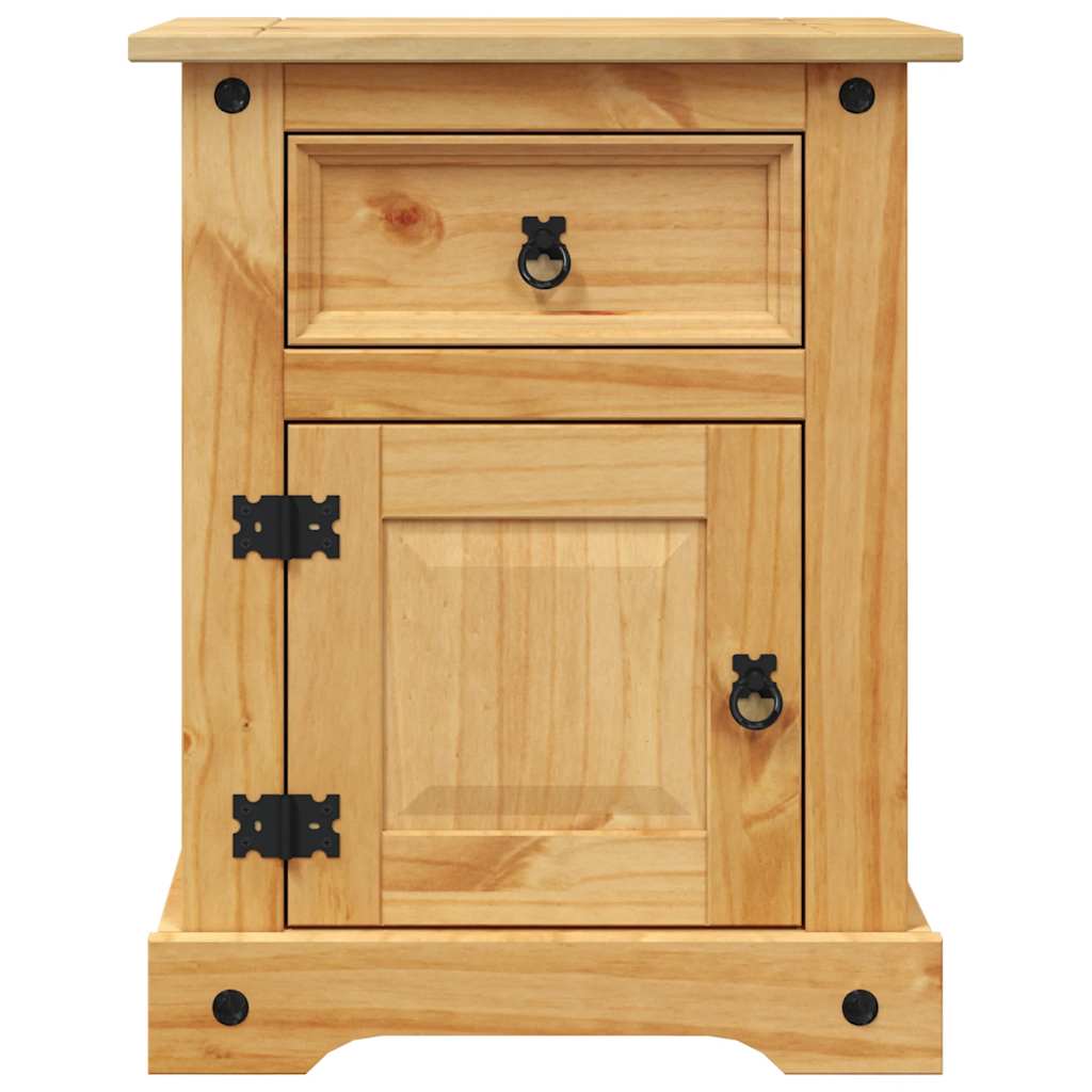 sengebord Corona-serien 53x39x66 cm mexicansk fyrretræ