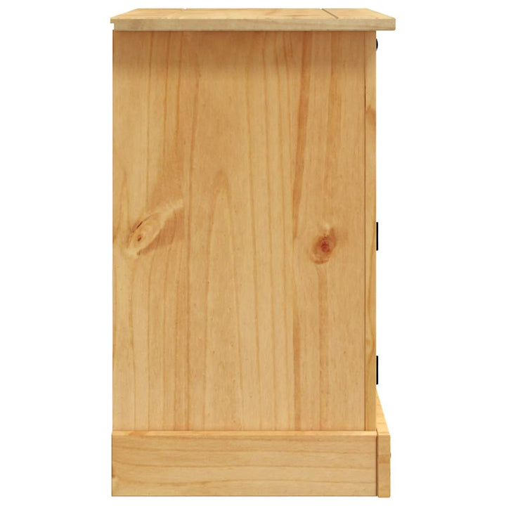 sengebord Corona-serien 53x39x66 cm mexicansk fyrretræ