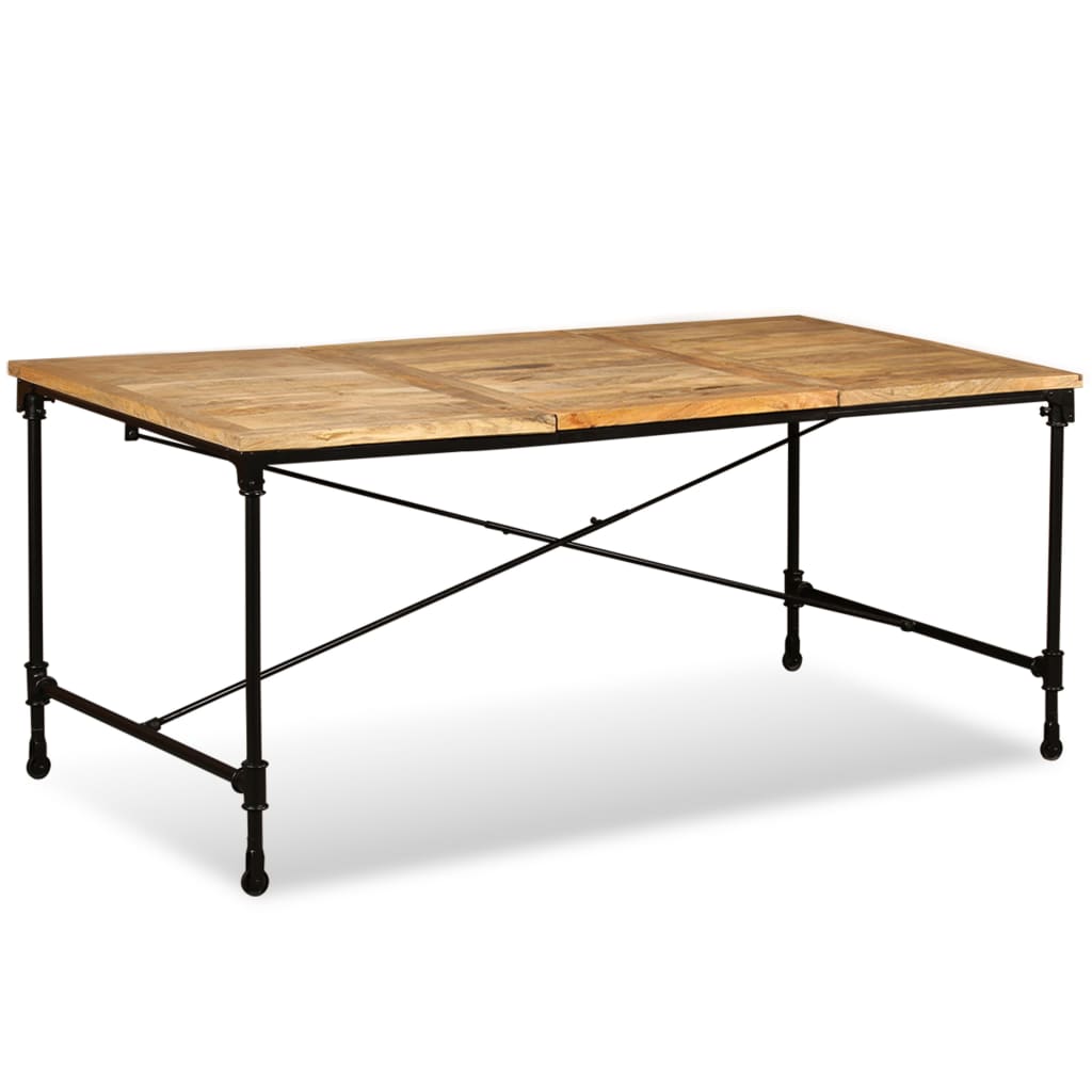 spisebord massivt mangotræ 180 cm