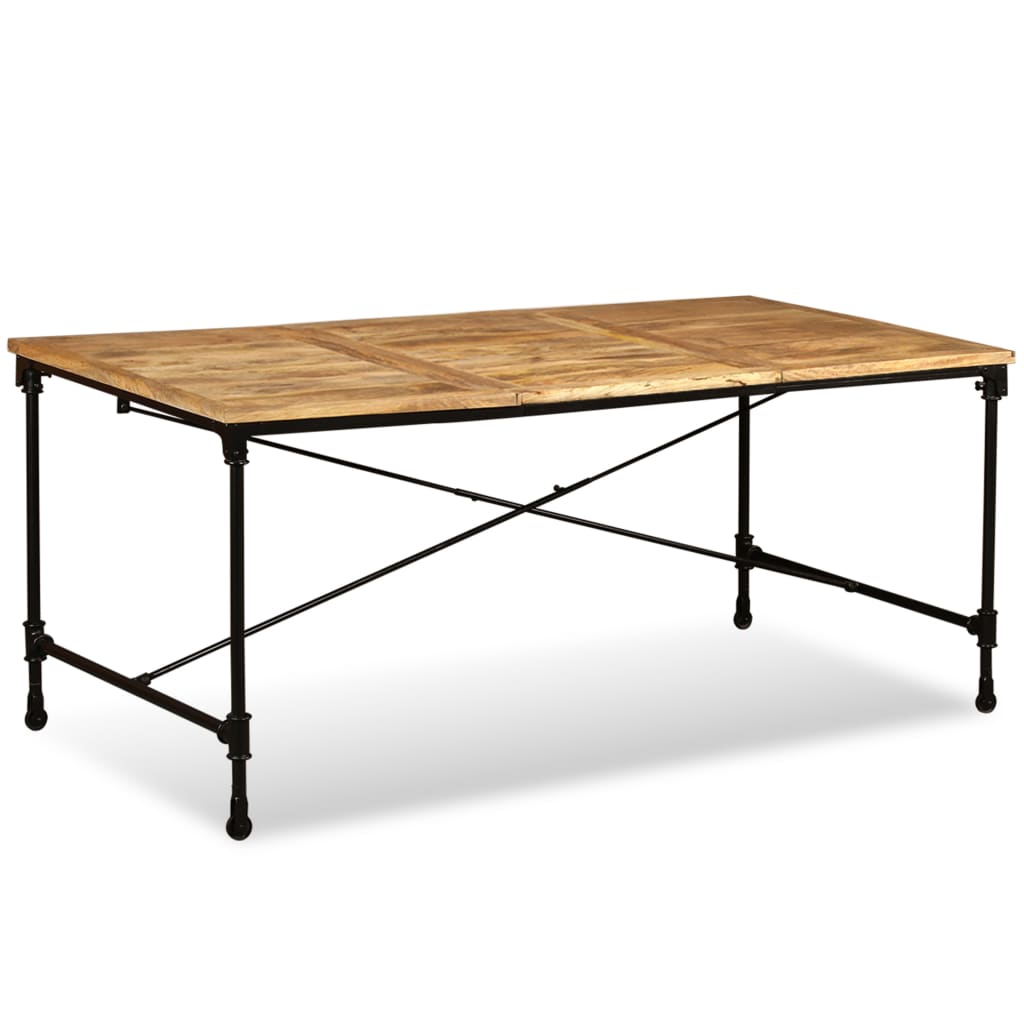 spisebord massivt mangotræ 180 cm