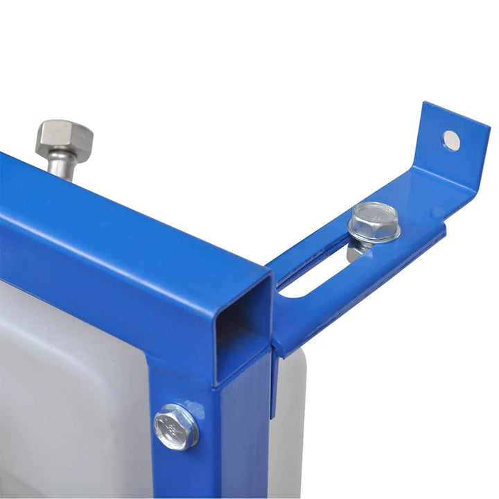 væghængt toilet med skjult cisterne keramisk sort