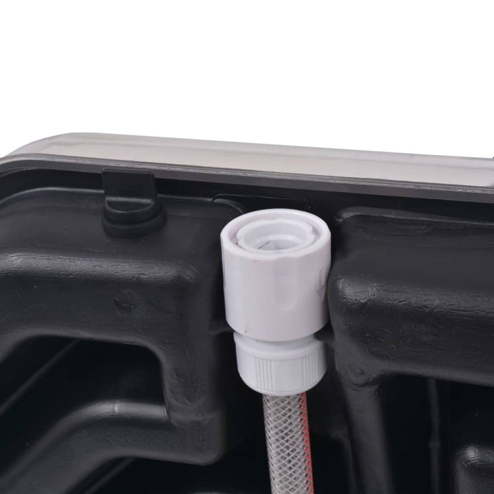 solopvarmet bruser 20 l aluminium HDPE