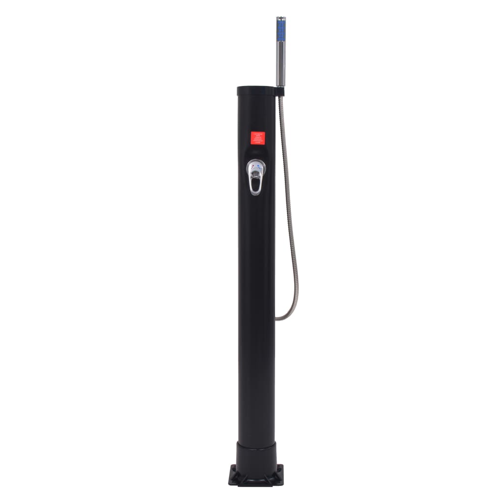 solopvarmet bruser 8 l PVC stål