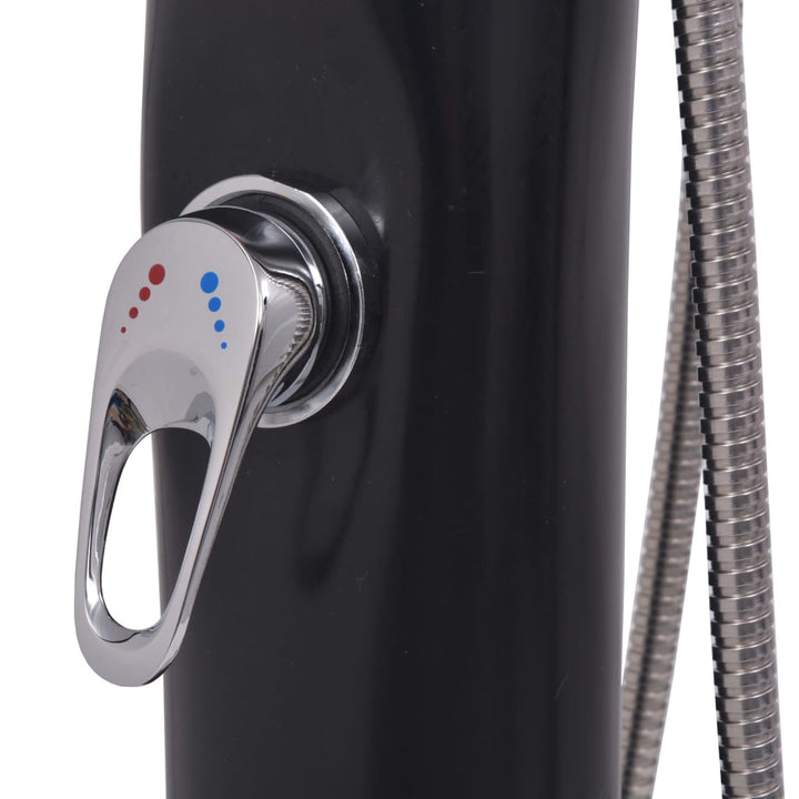 solopvarmet bruser 8 l PVC stål