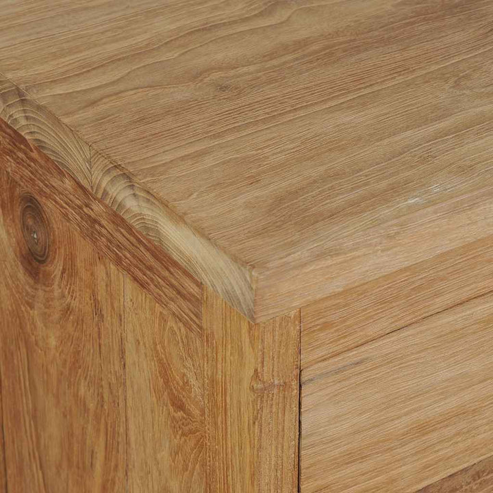 sengebord 40x30x50 cm massivt teaktræ