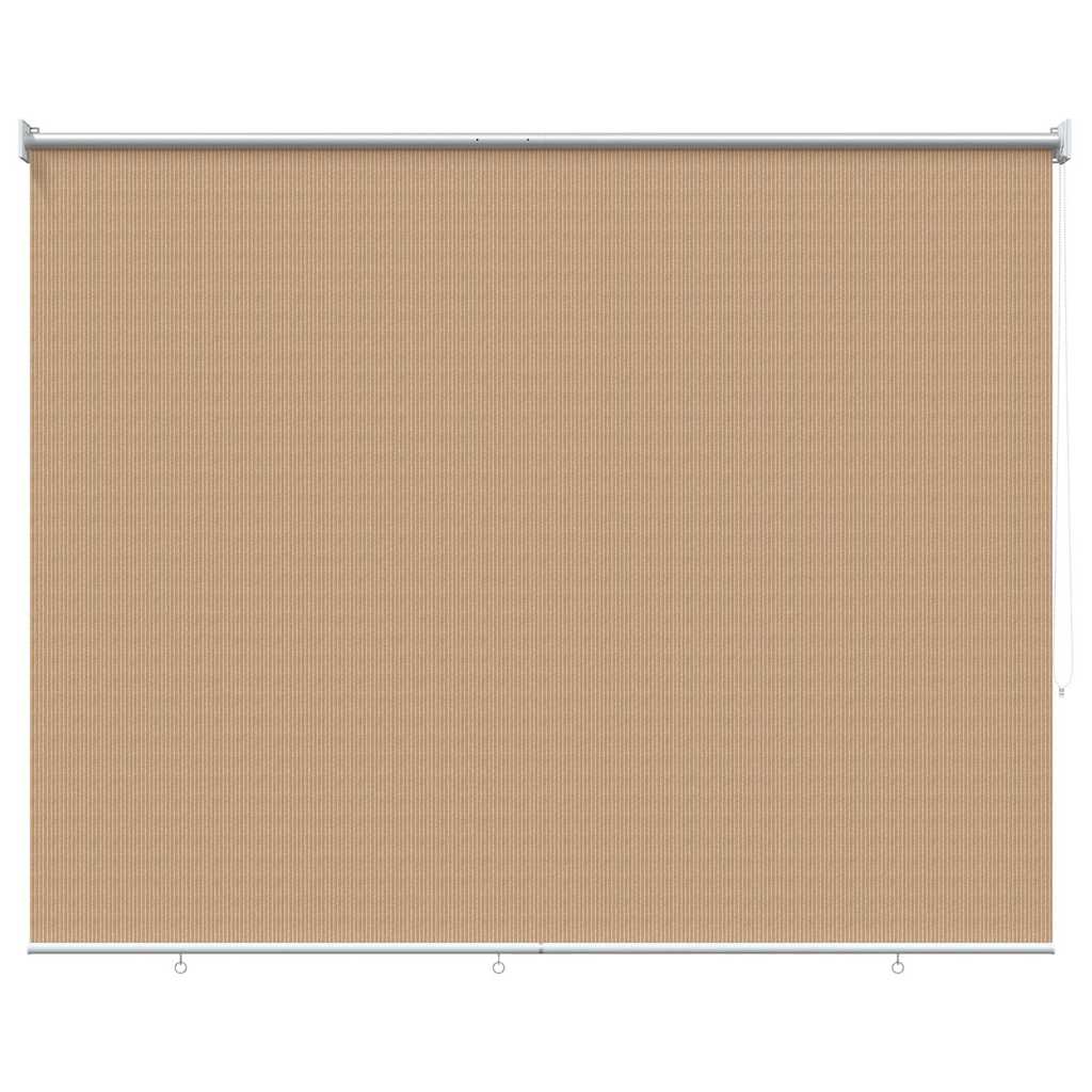 udendørs rullegardin 125 (B) x 140 (H) cm beige