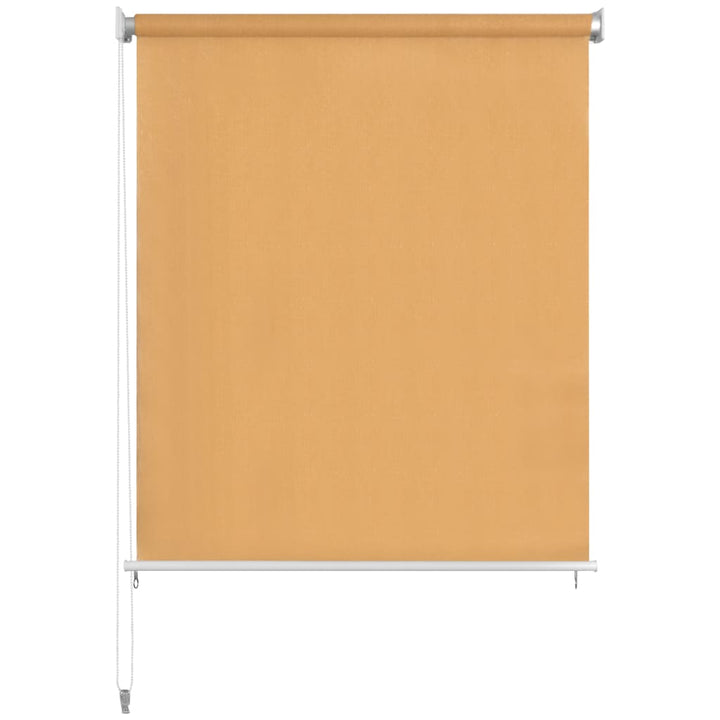 udendørs rullegardin 120 x 140 cm beige