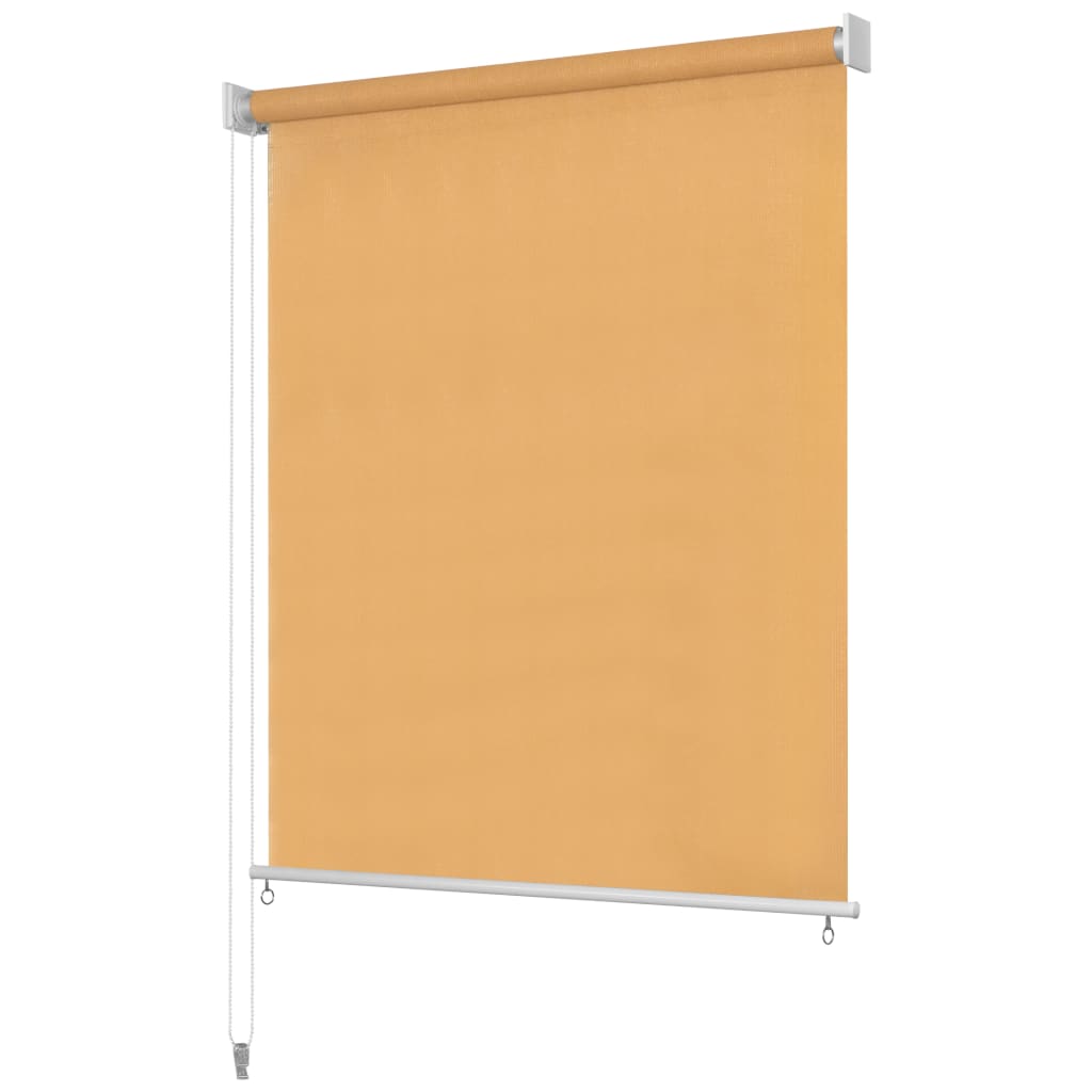 udendørs rullegardin 240 x 140 cm beige