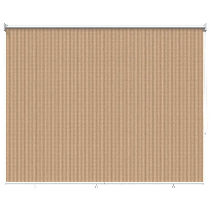 udendørs rullegardin 125 (B) x 230 (H) cm beige