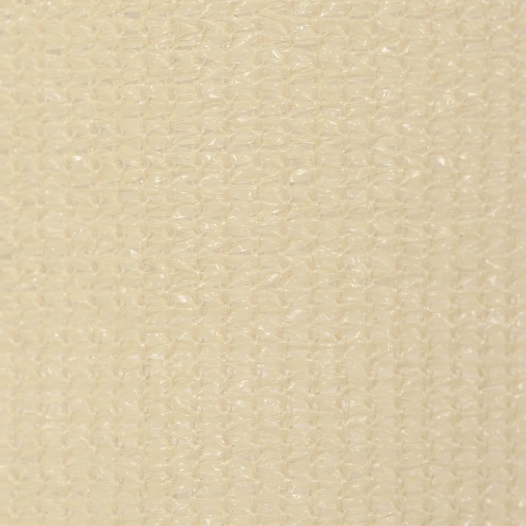 udendørs rullegardin 145 (B) x 140 (H) cm cremefarvet