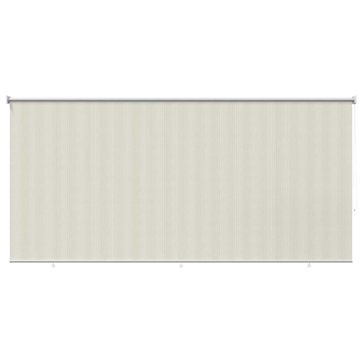 udendørs rullegardin 305 (B) x 140 (H) cm cremefarvet