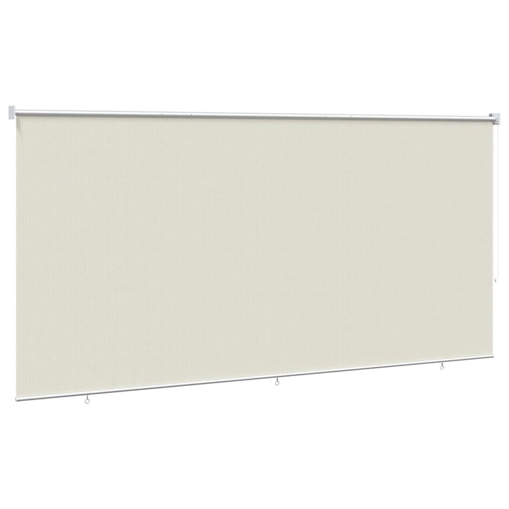 udendørs rullegardin 305 (B) x 140 (H) cm cremefarvet