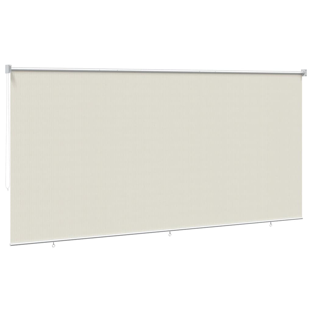 udendørs rullegardin 305 (B) x 140 (H) cm cremefarvet