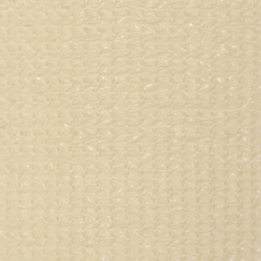 udendørs rullegardin 105 (B) x 230 (H) cm cremefarvet