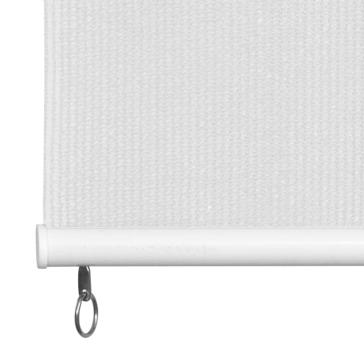udendørs rullegardin 400 x 230 cm hvid