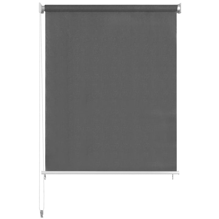 udendørs rullegardin 145 (B) x 230 (H) cm antracitgrå
