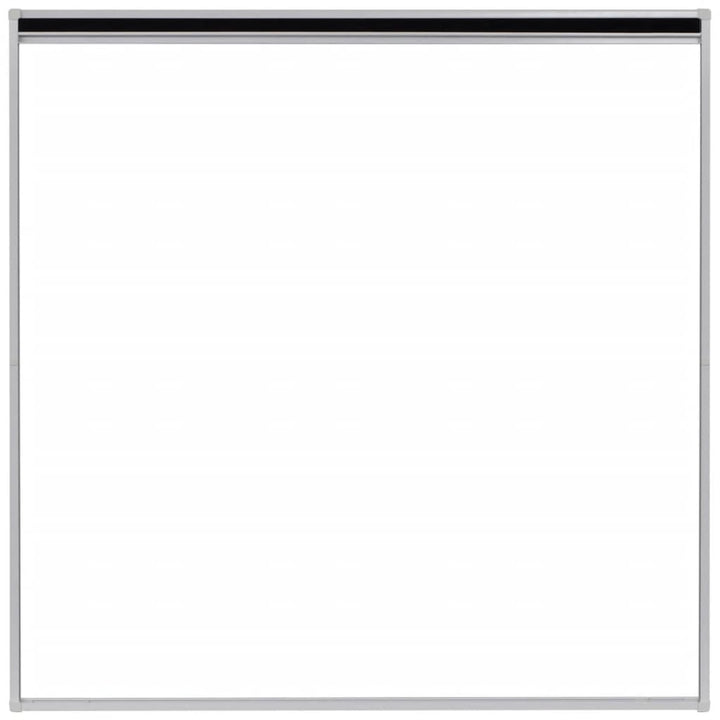 plisseret insektnet til vinduer aluminium 120 x 120 cm