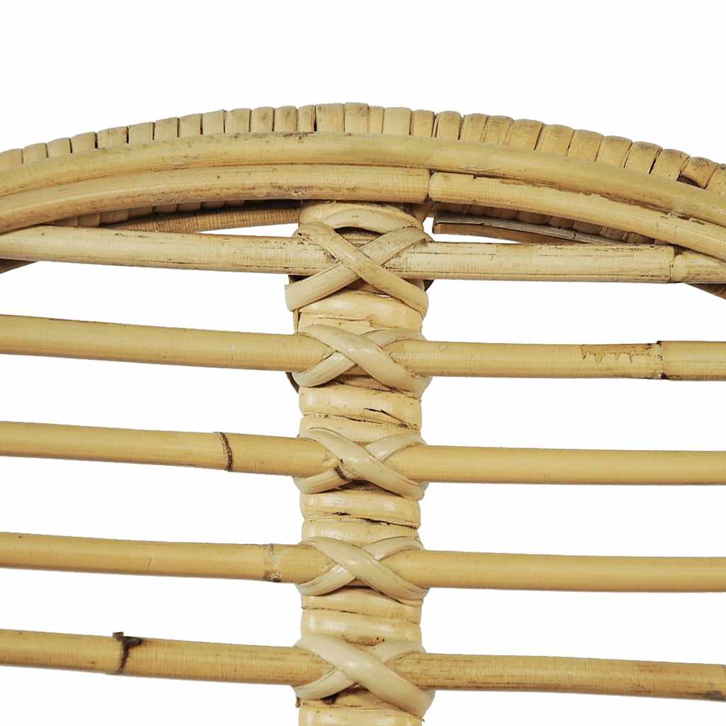 spisebordsstole 2 stk. naturligt rattan