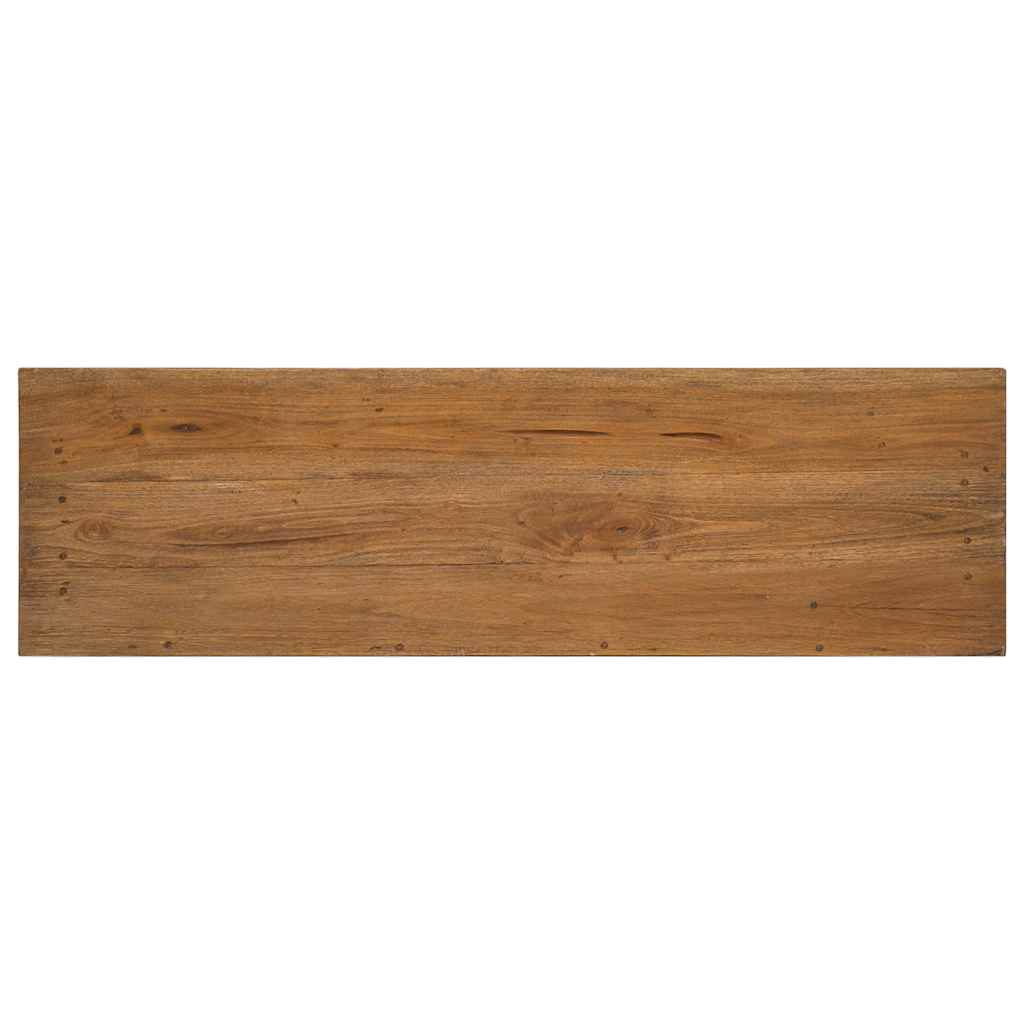 skænk 100x30x50 cm massivt mahognitræ